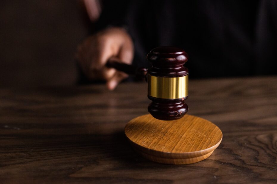 gavel banging